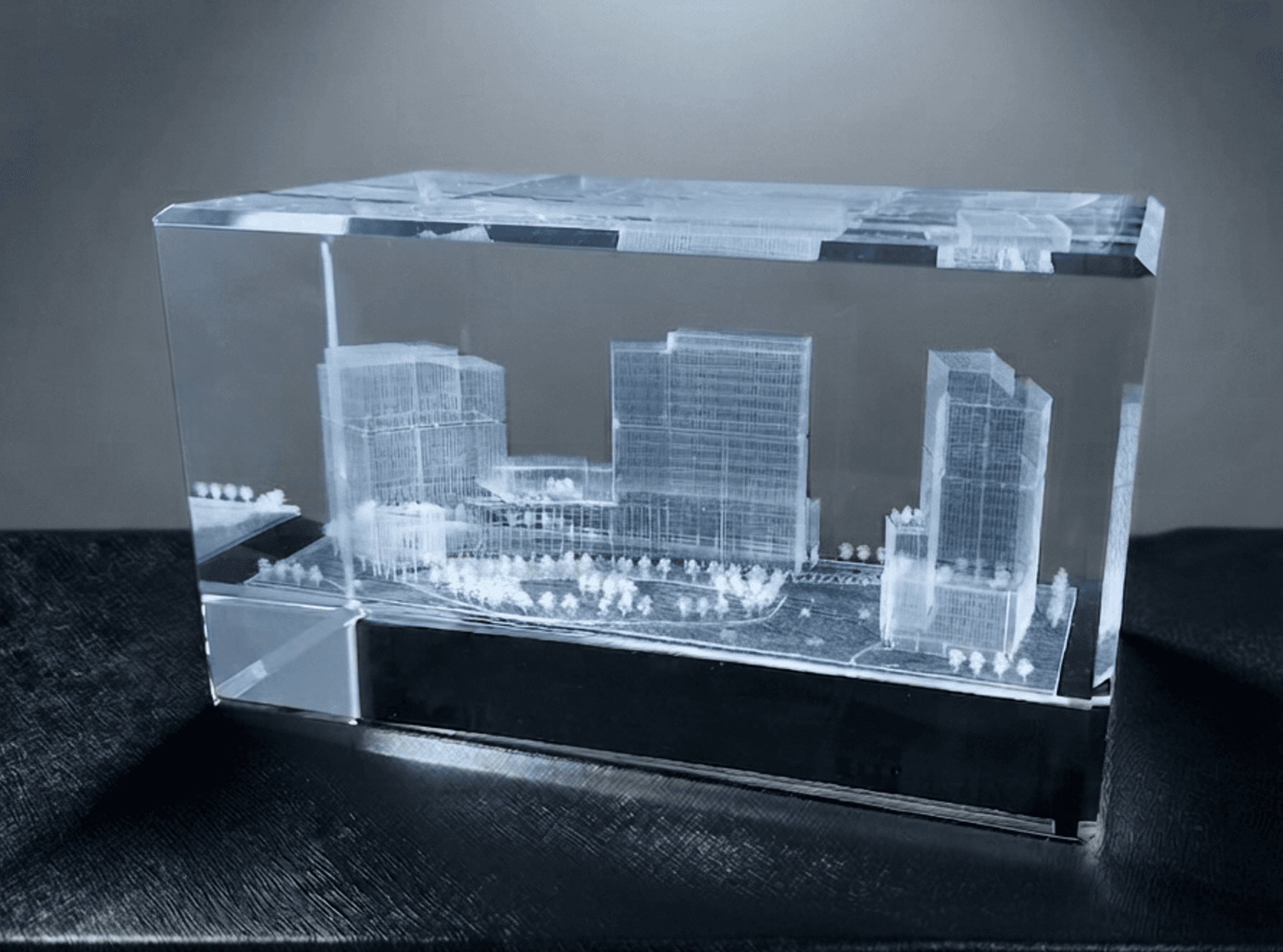 Real Estate crystal award 9