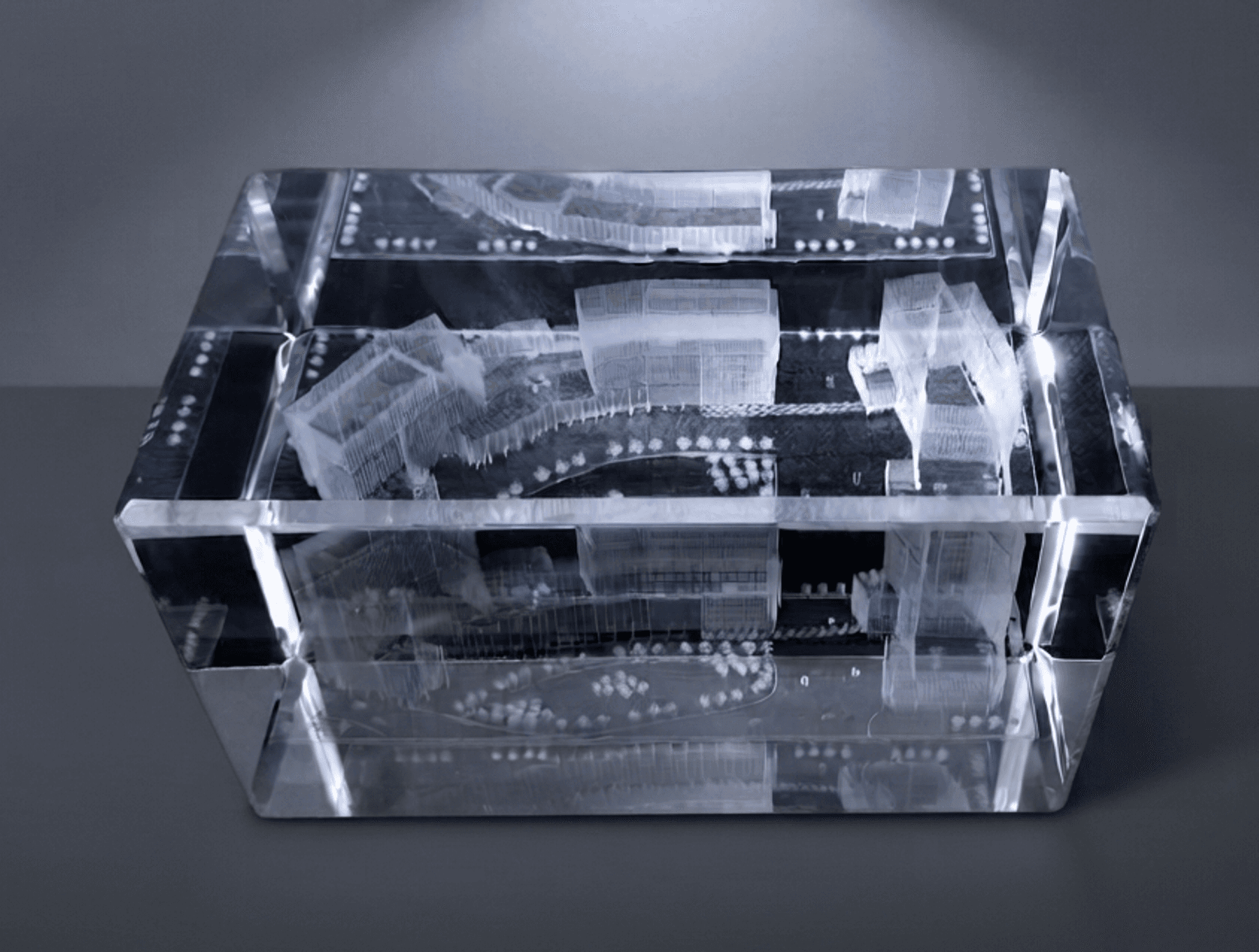 Real Estate crystal award 10
