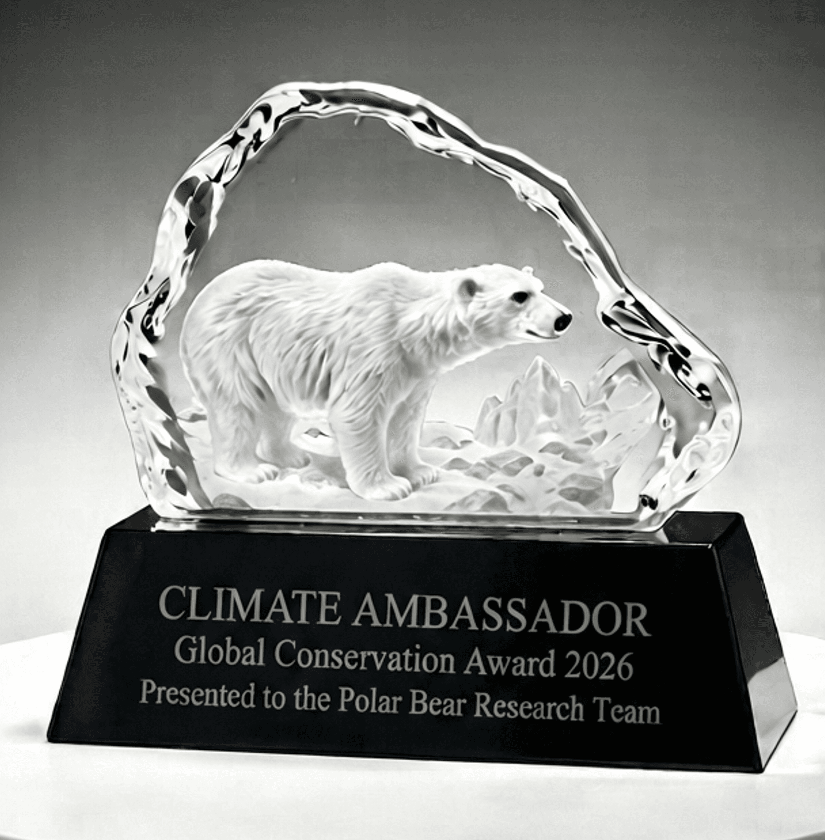 Animal crystal award 29