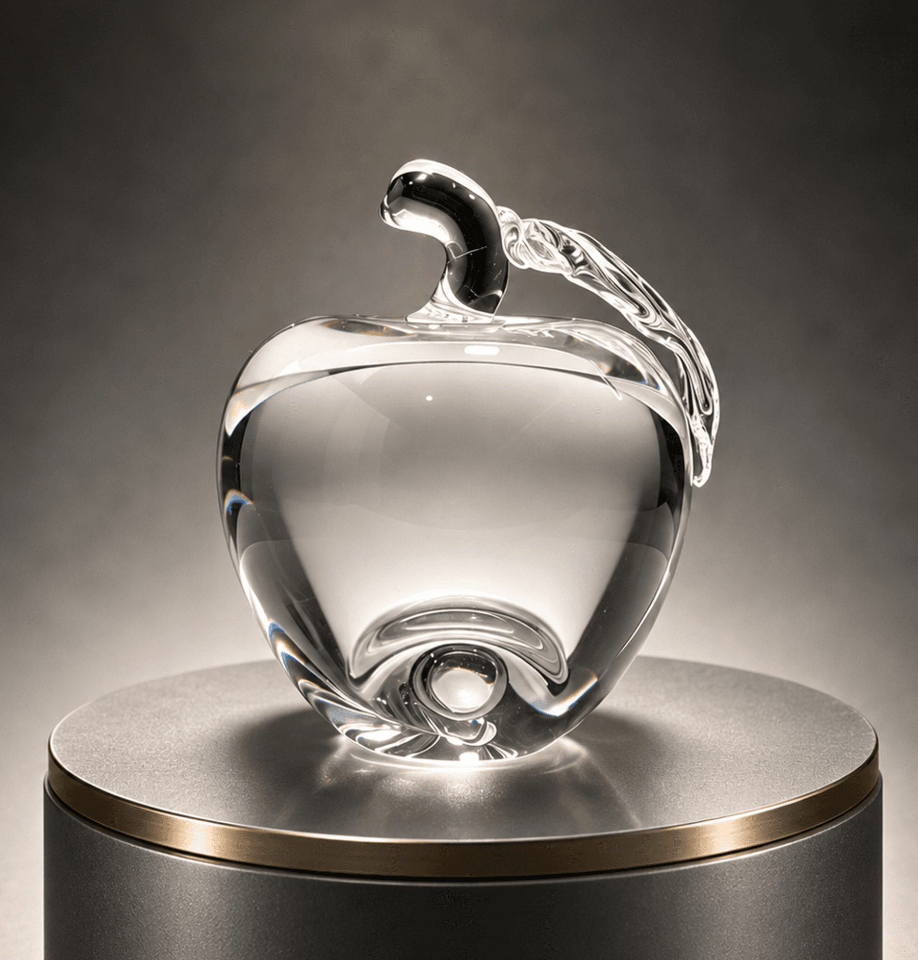 Fruit & Ornament crystal award 12
