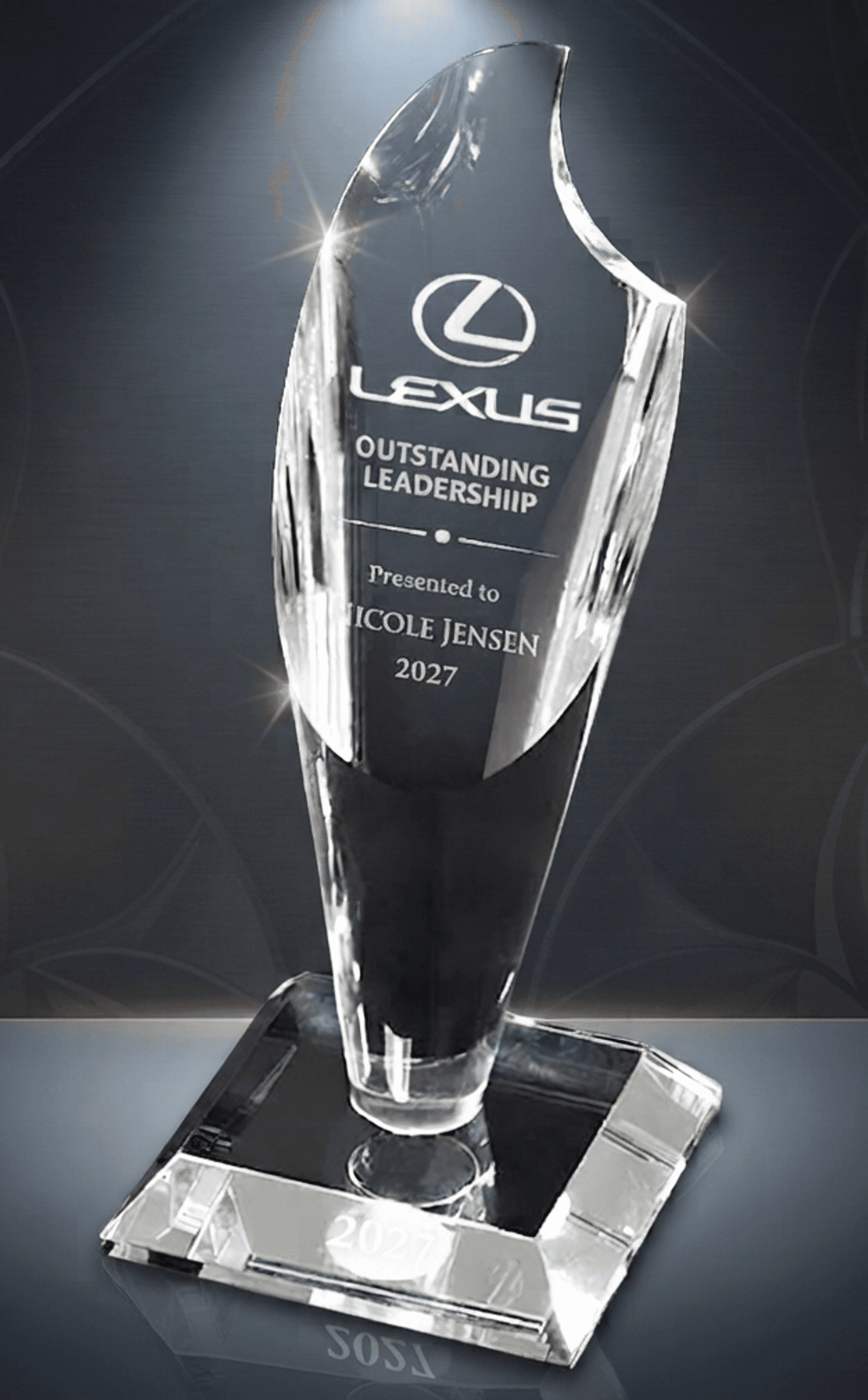 General Fantastic crystal award 21