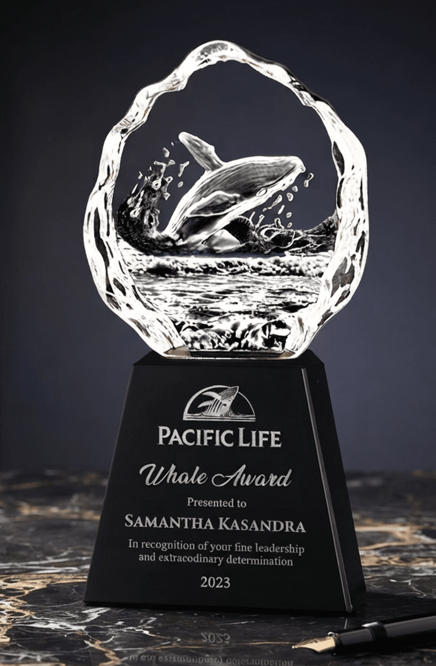 Nautical · Ocean crystal award 15