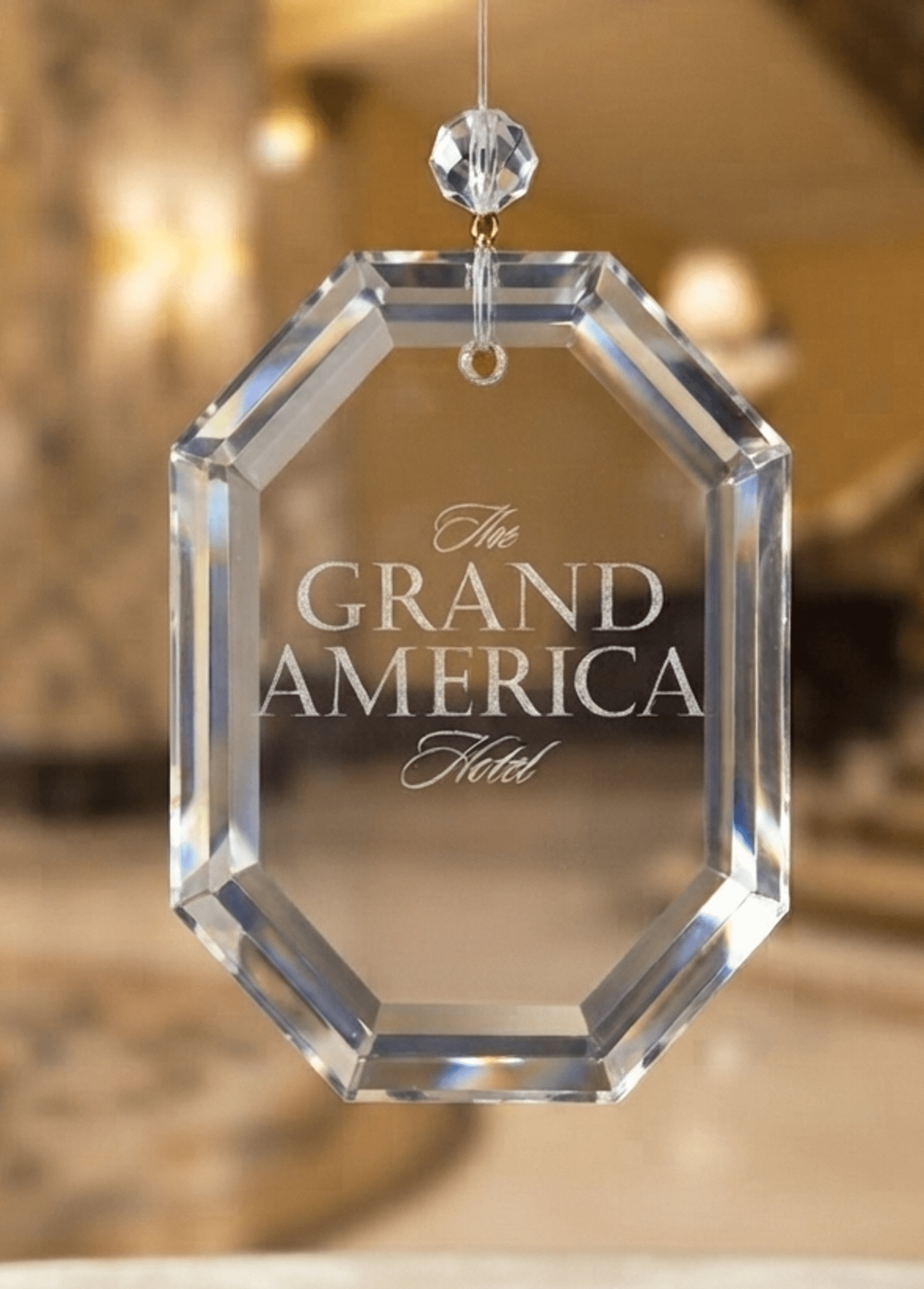 Fruit & Ornament crystal award 25