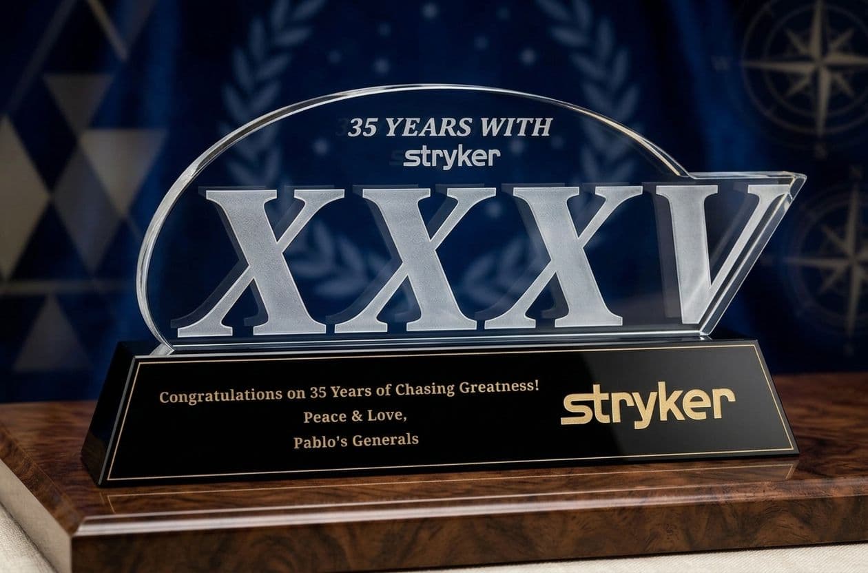Service Awards crystal award 15