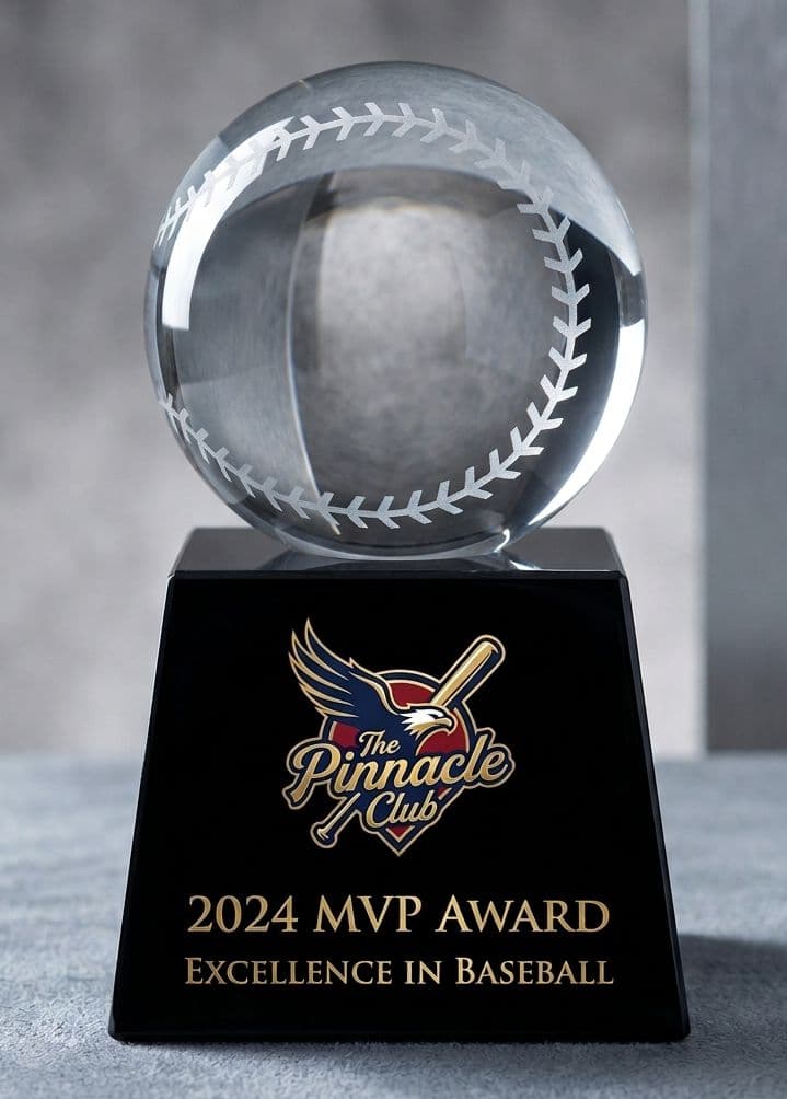 Sports crystal award 19