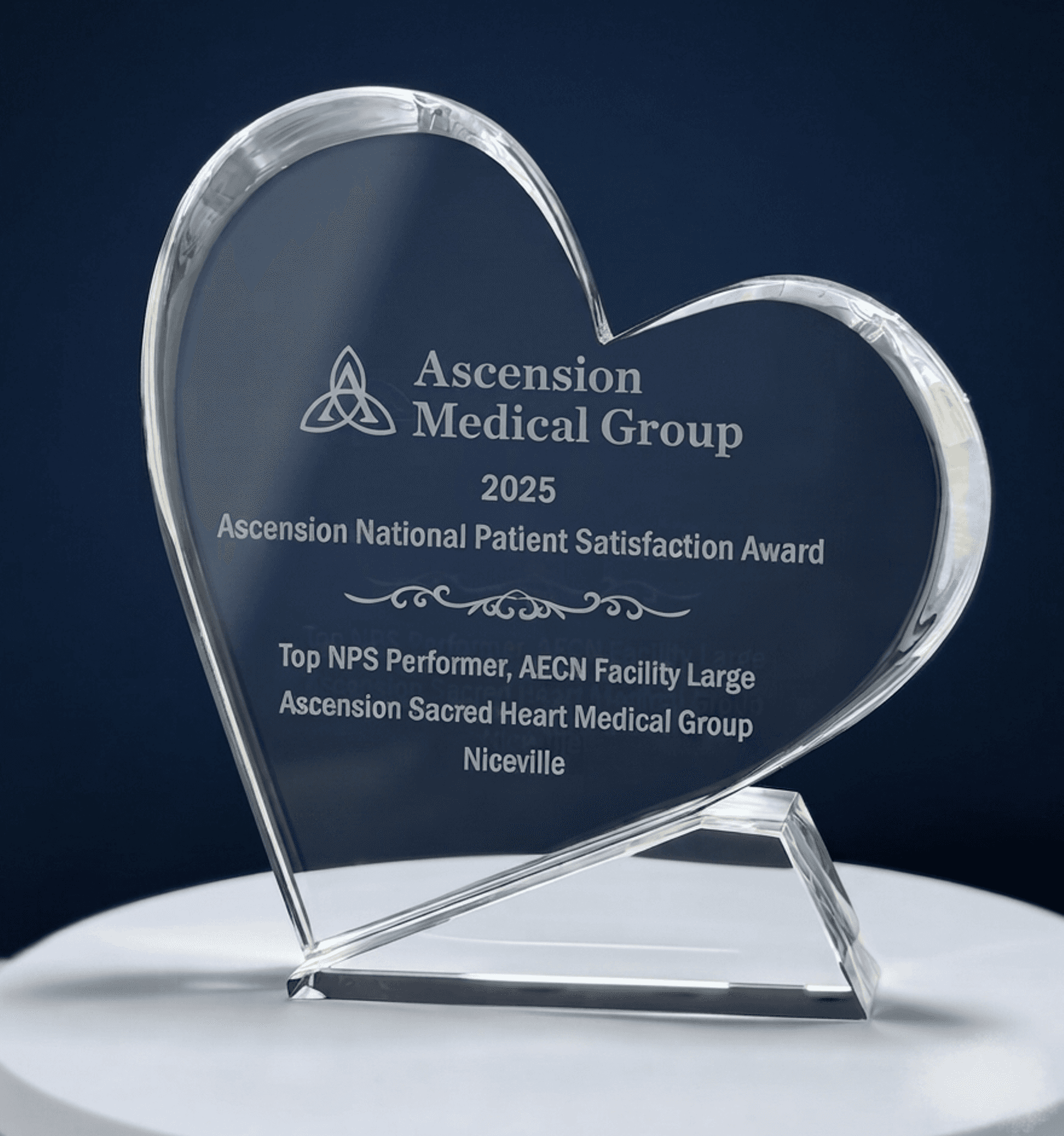 Heart & Health crystal award 6