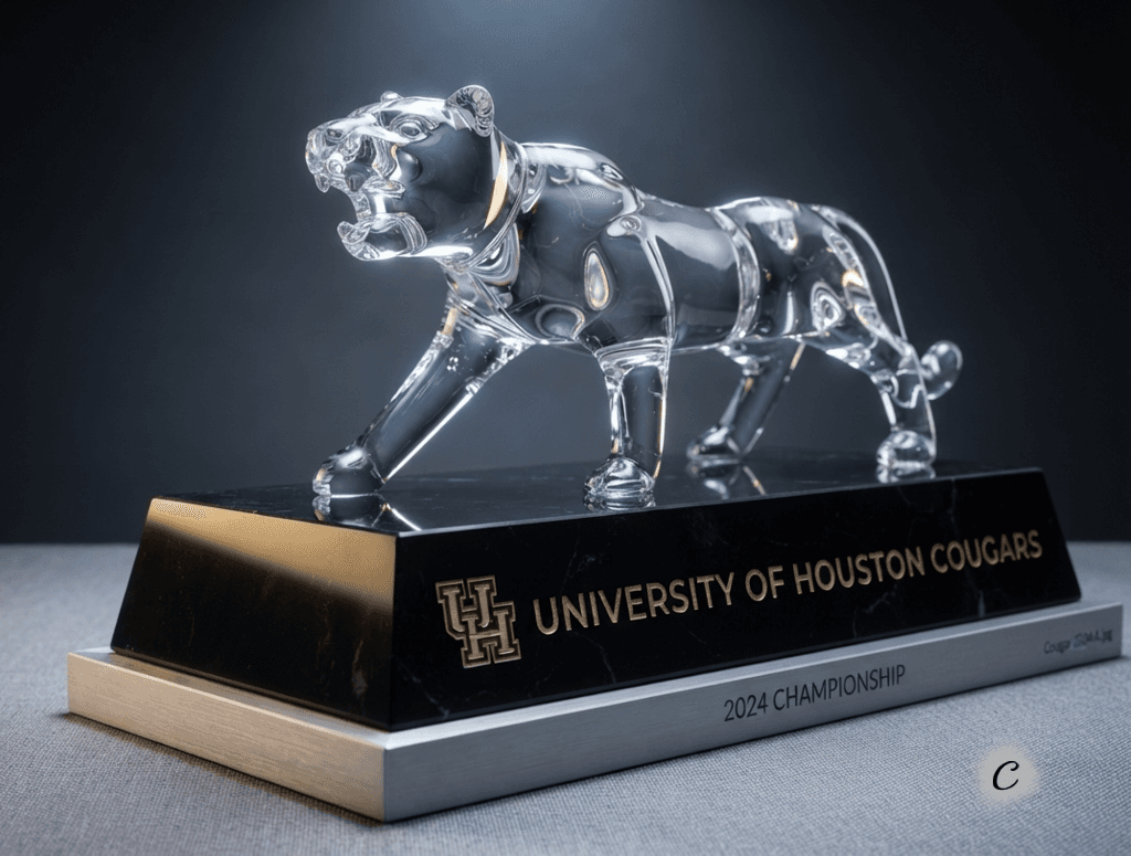 3D Crystal crystal award 10