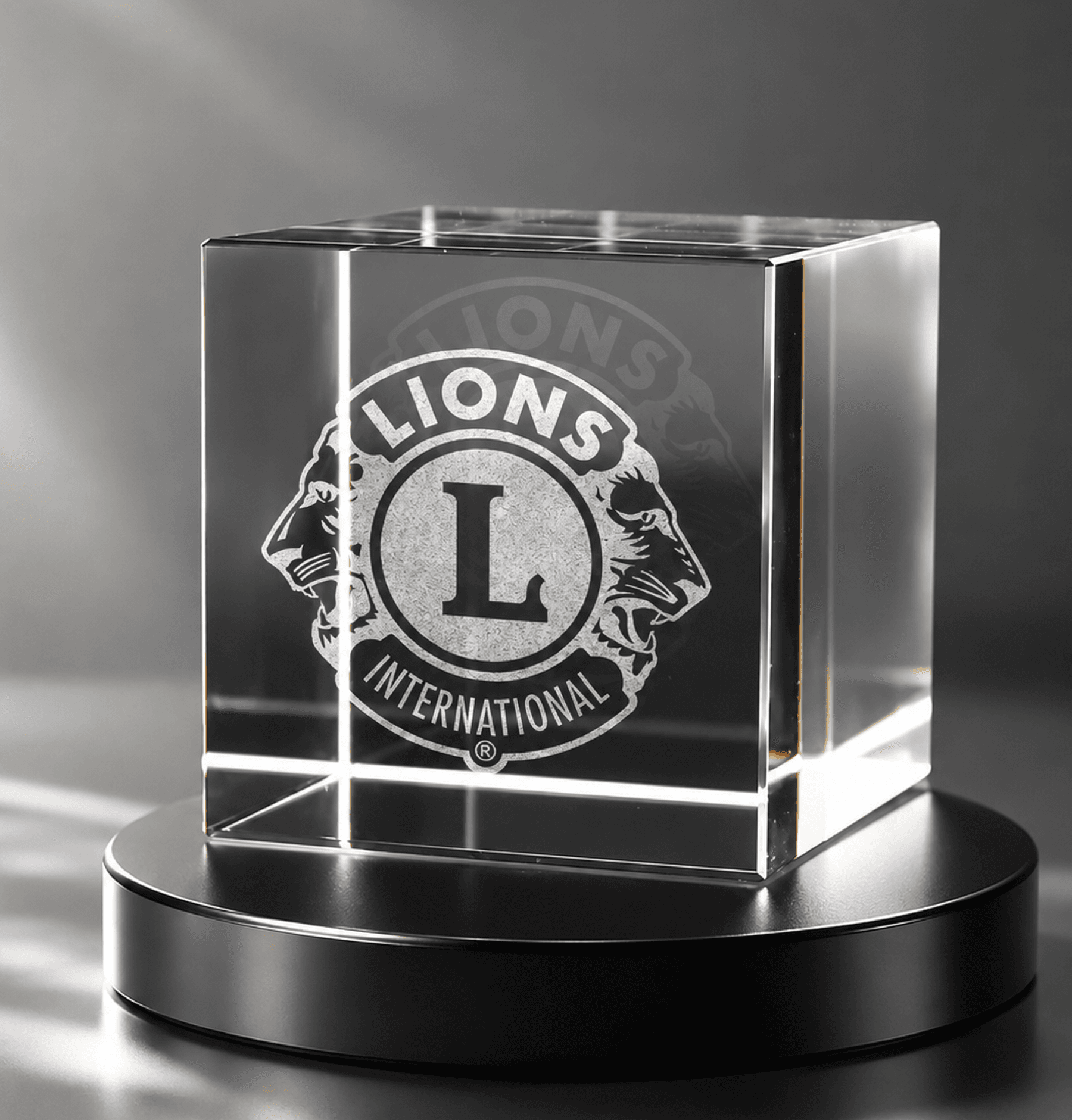 3D Crystal crystal award 1