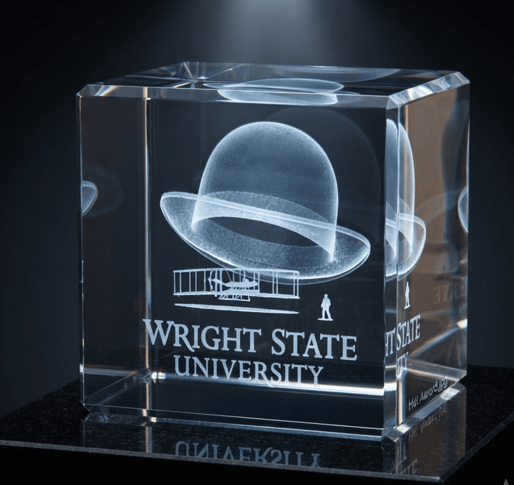 3D Crystal crystal award 2