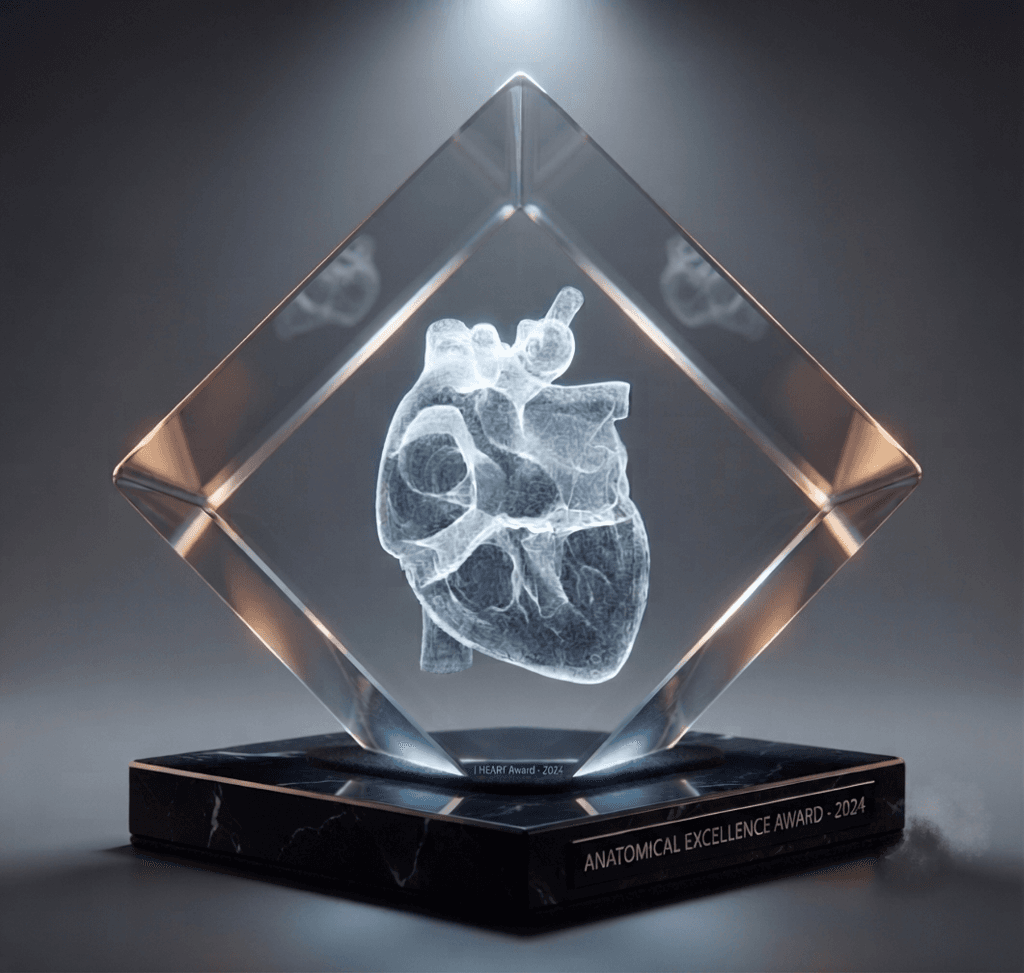 3D Crystal crystal award 8