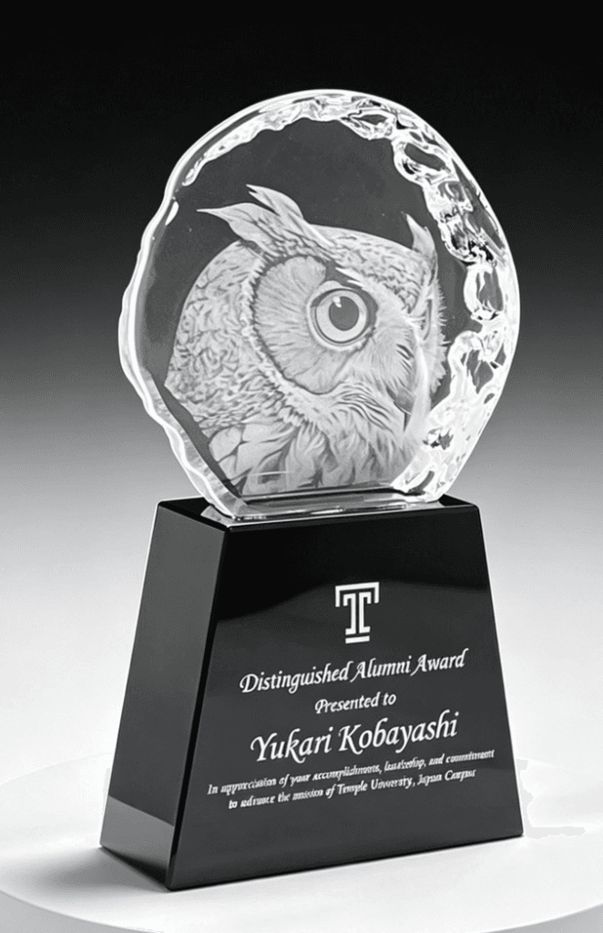 Animal crystal award 20