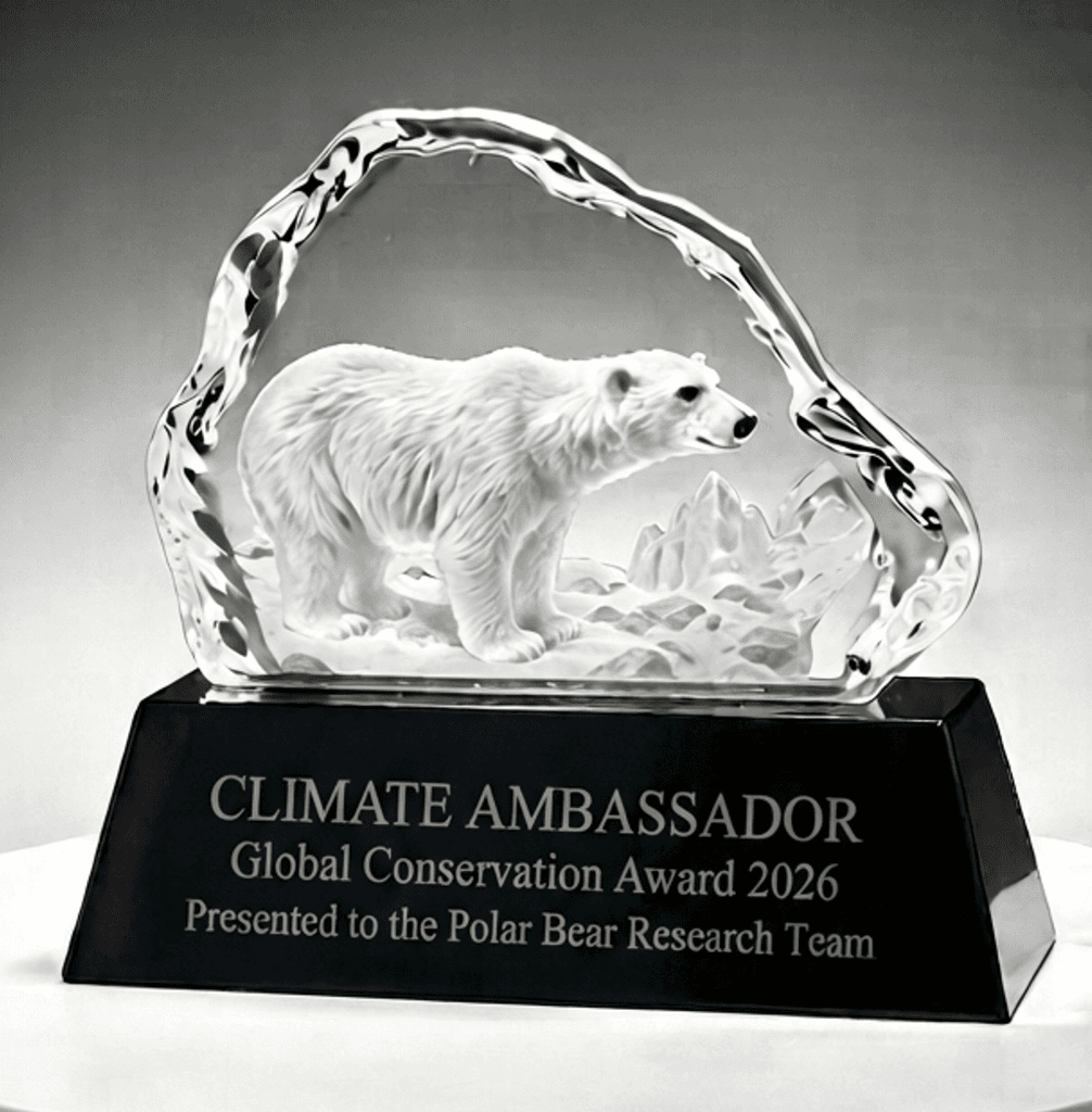Animal crystal award 25