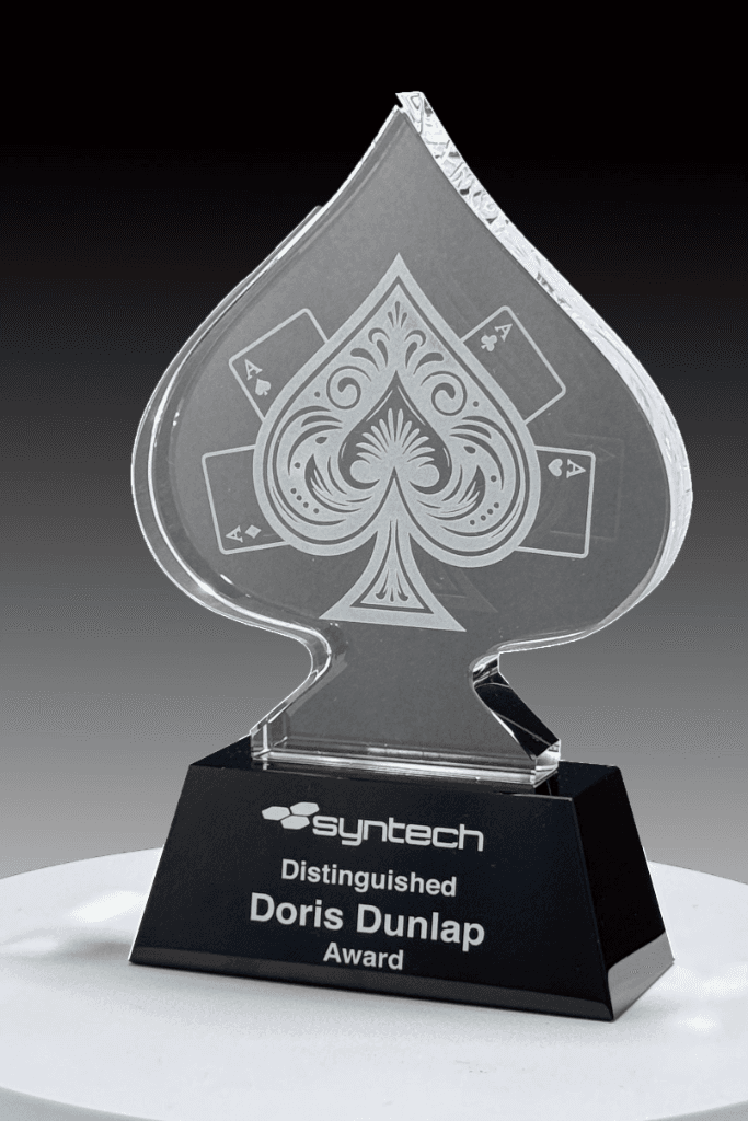 Casino crystal award 13