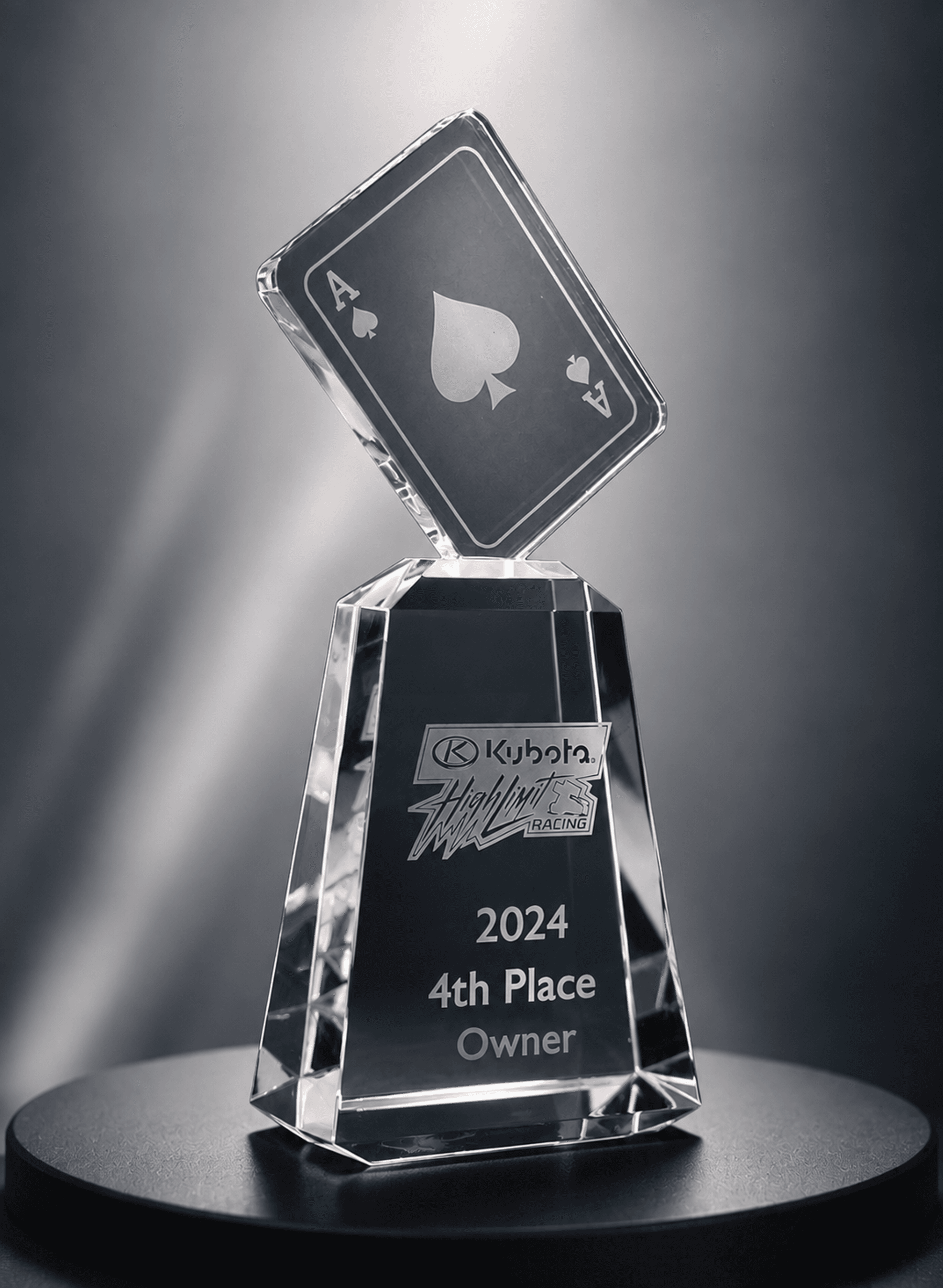 Casino crystal award 1
