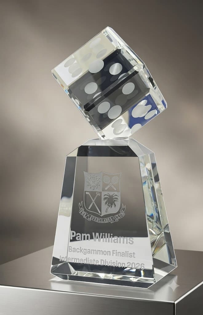 Casino crystal award 9