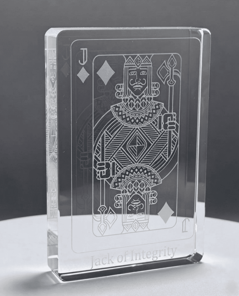 Casino crystal award 4