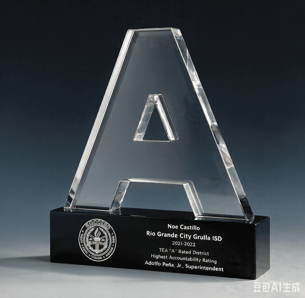 Custom Cut crystal award 19