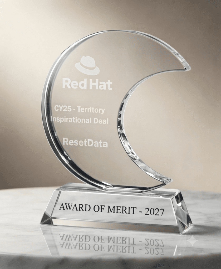 Custom Cut crystal award 34