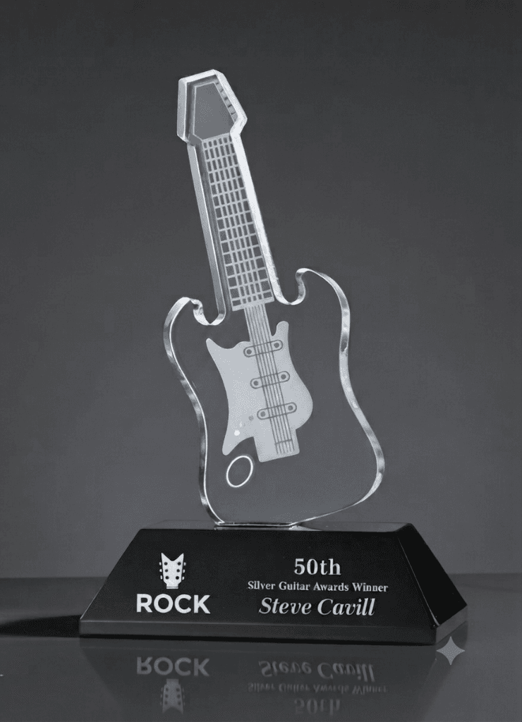 Custom Cut crystal award 3