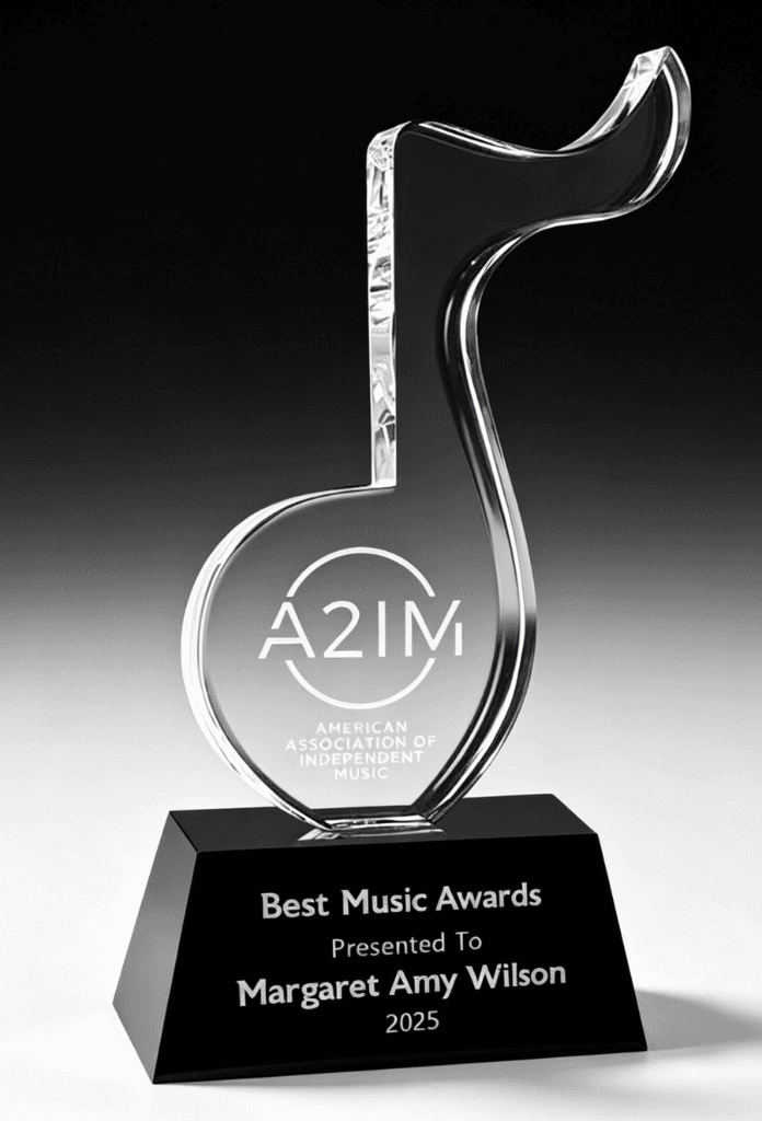 Custom Cut crystal award 35