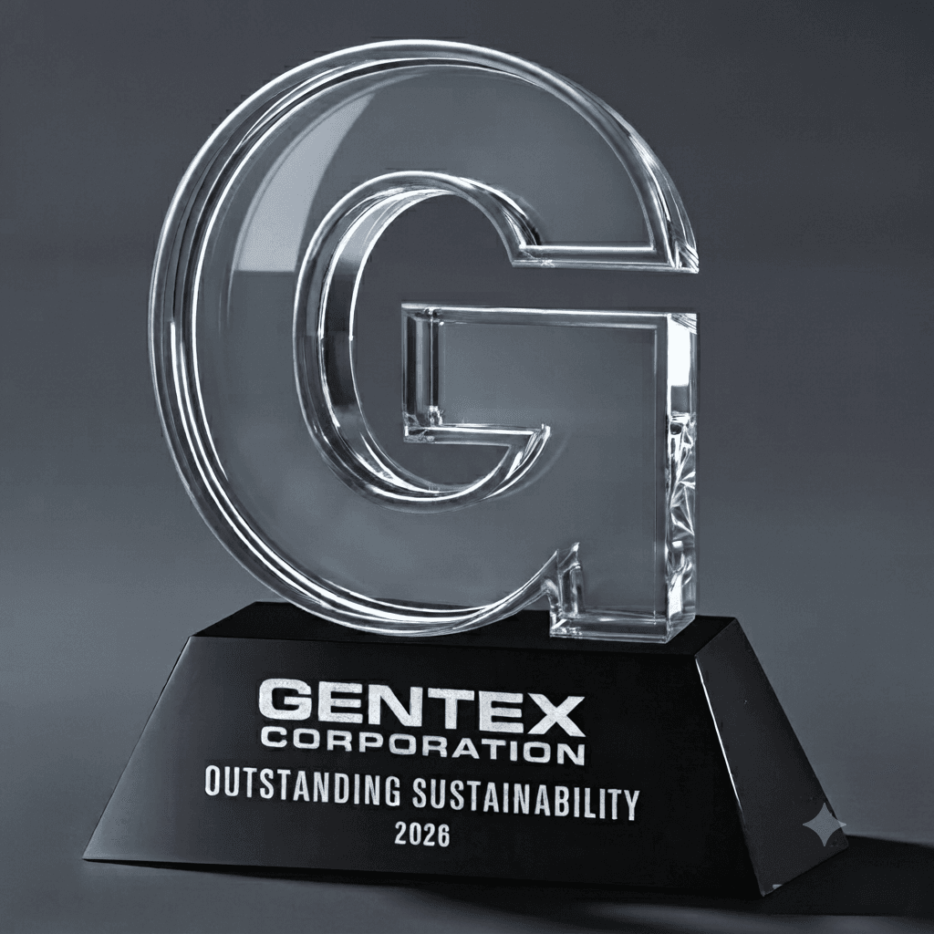 Custom Cut crystal award 27