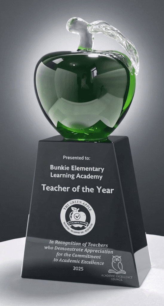 Fruit crystal award 4