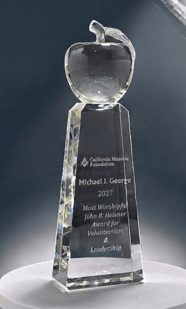 Fruit crystal award 2