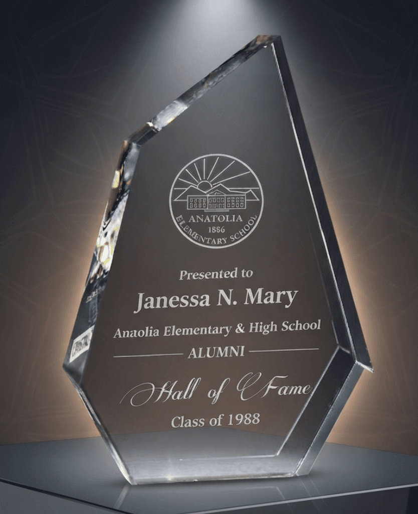 General crystal award 20