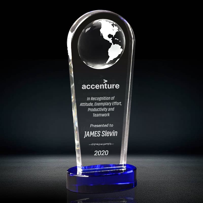 Global crystal award 7