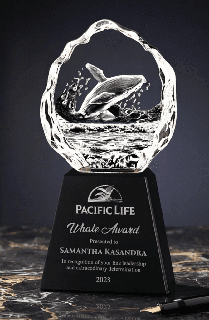 Nautical · Ocean crystal award 15