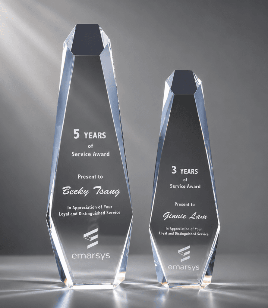 Obelisk · Pyramid crystal award 11
