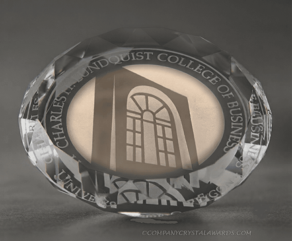 Office crystal award 8