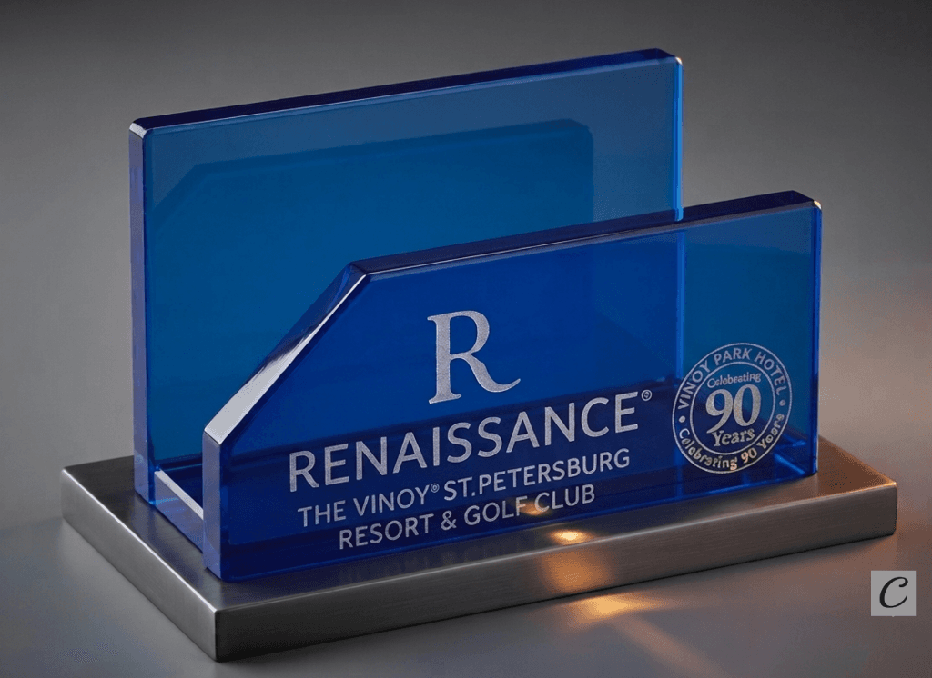 Office crystal award 5