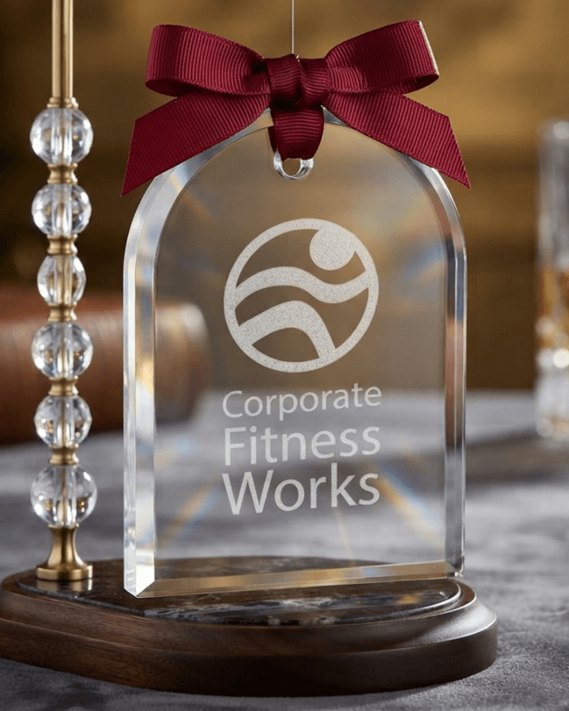 Ornament crystal award 2