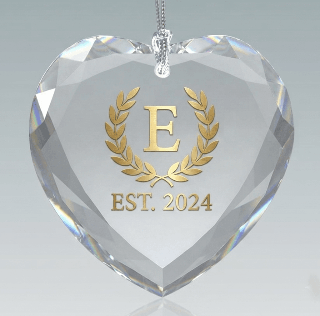 Ornament crystal award 5