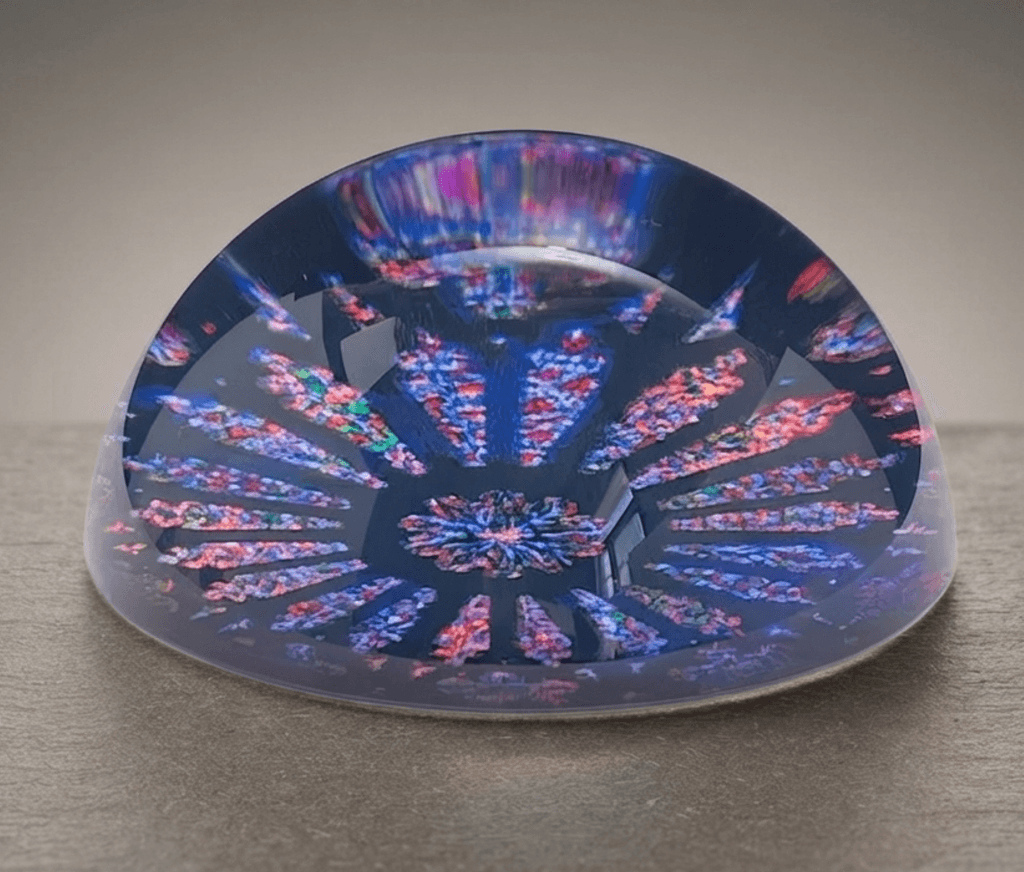 Paperweight crystal award 5