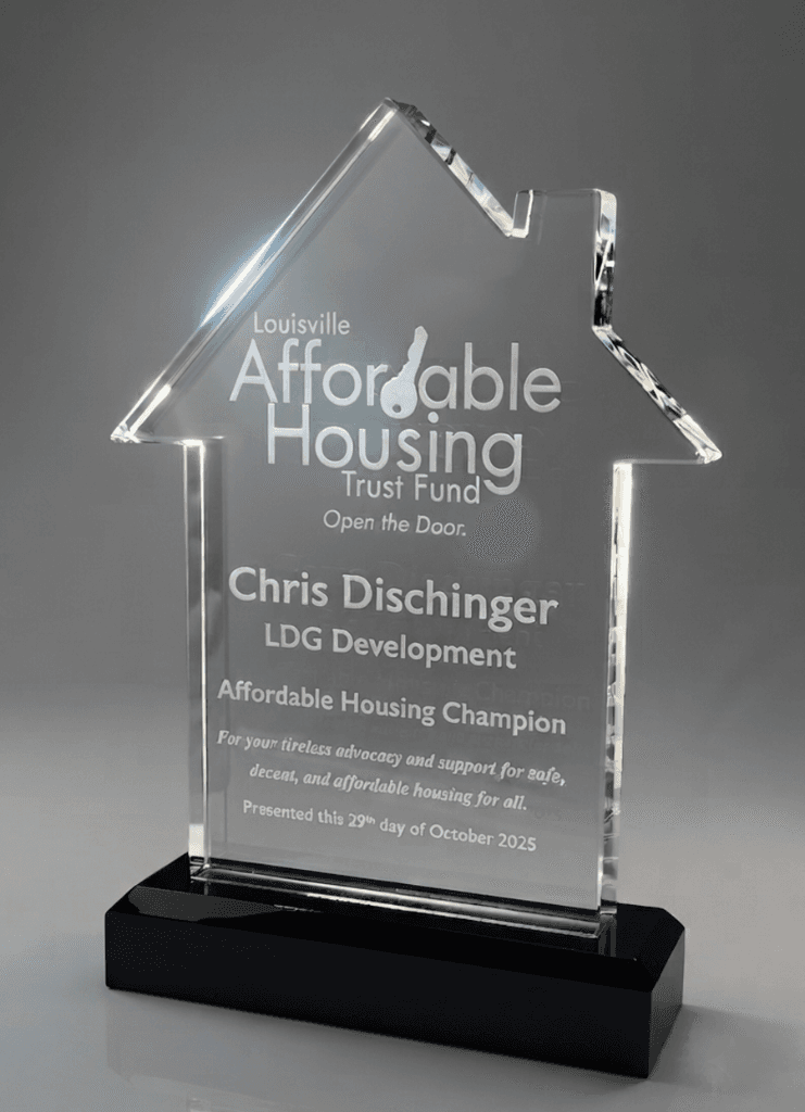 Real Estate crystal award 2