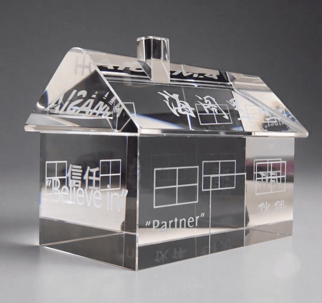 Real Estate crystal award 3