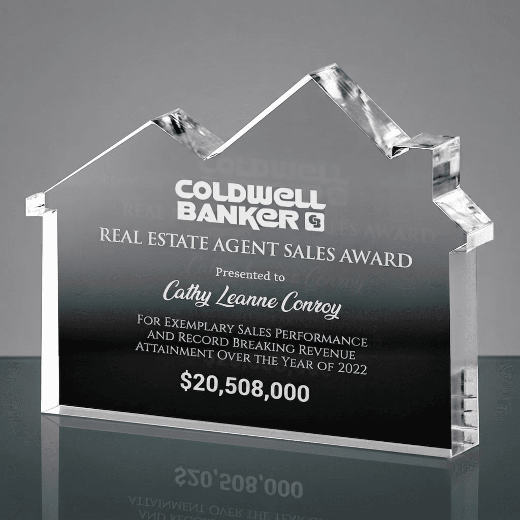 Real Estate crystal award 6