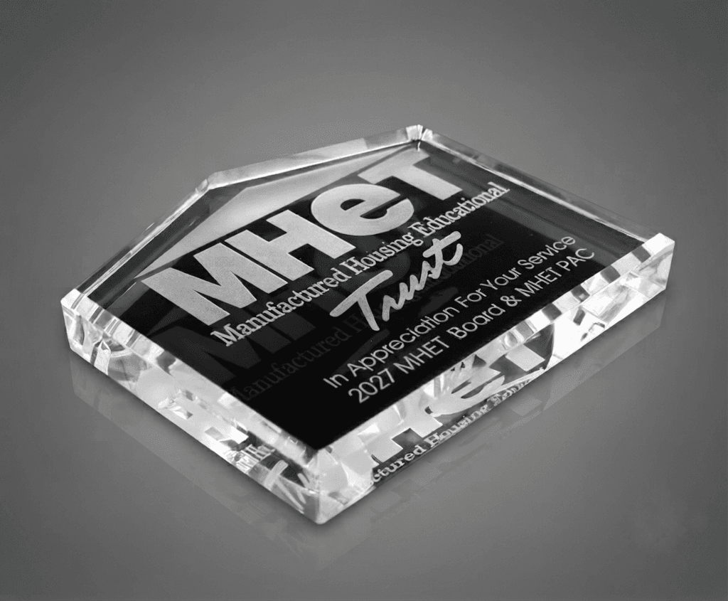 Real Estate crystal award 7