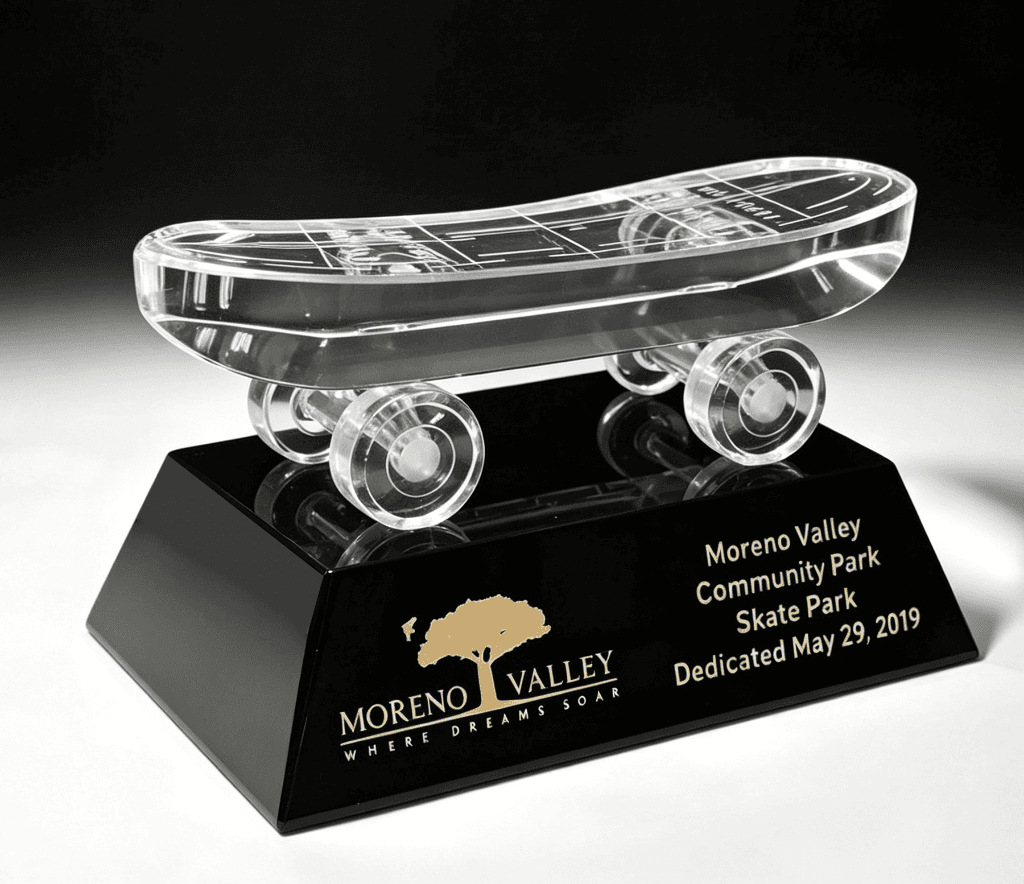 Sports crystal award 5