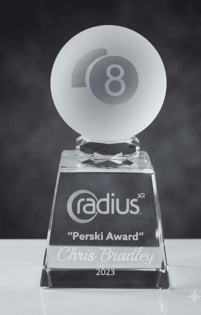 Sports crystal award 8