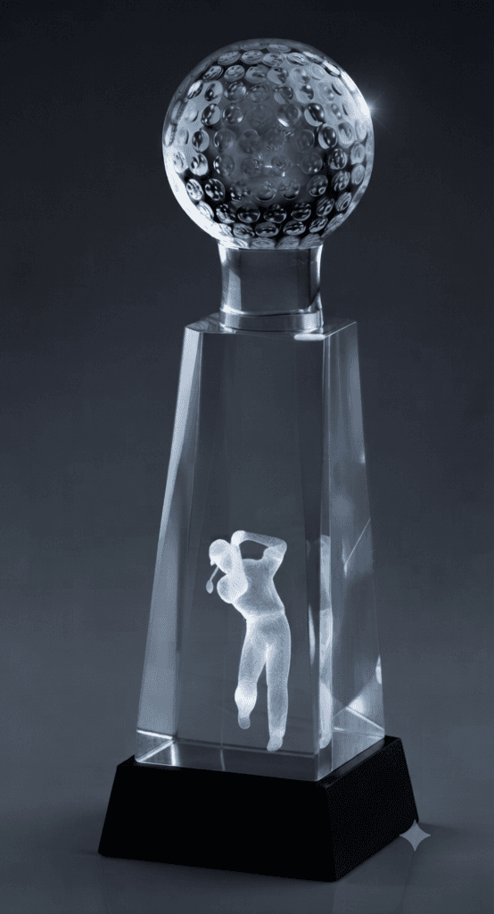 Sports crystal award 10