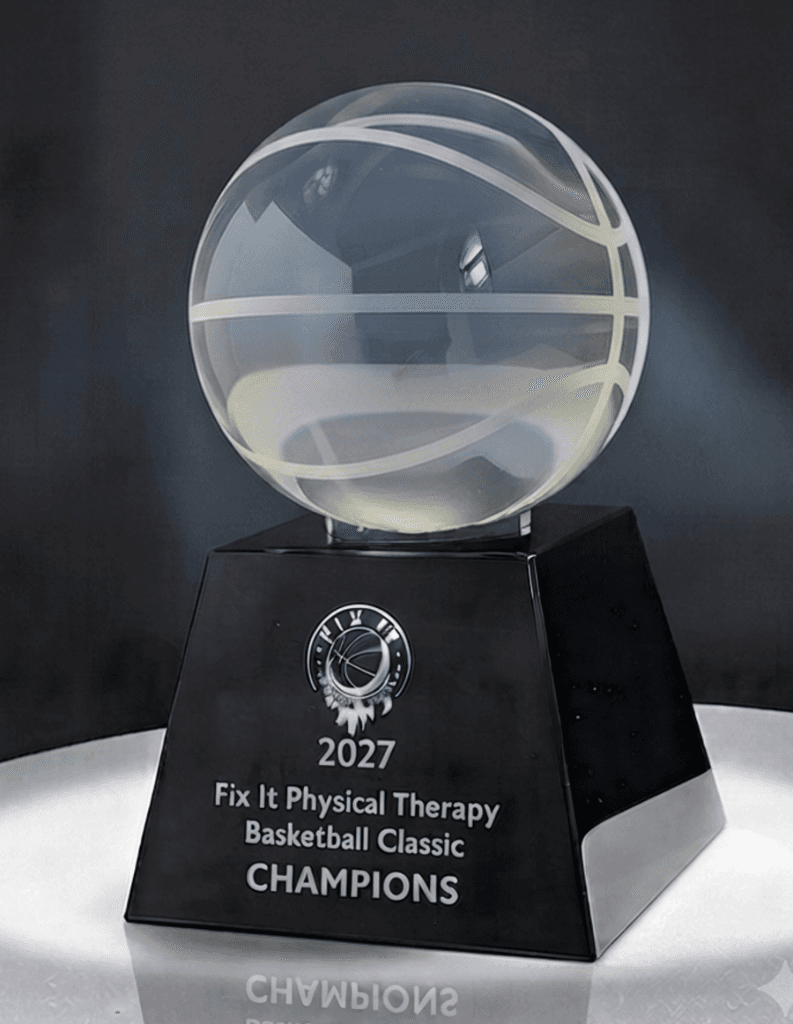 Sports crystal award 9