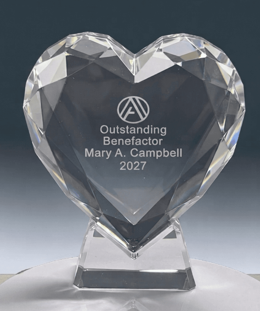 Stars · Hearts crystal award 10