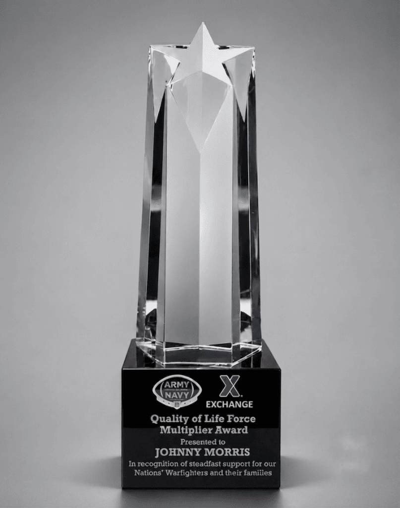 Stars · Hearts crystal award 23
