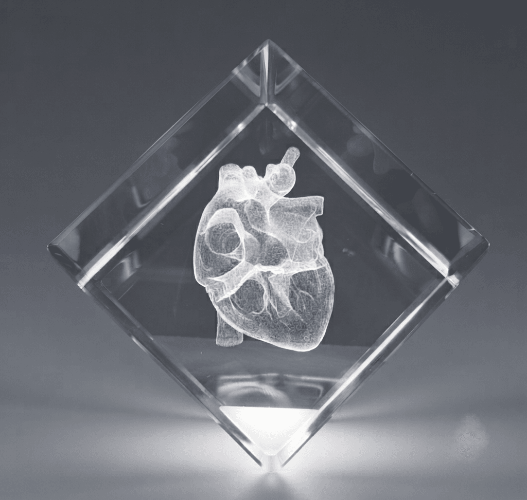 Stars · Hearts crystal award 4