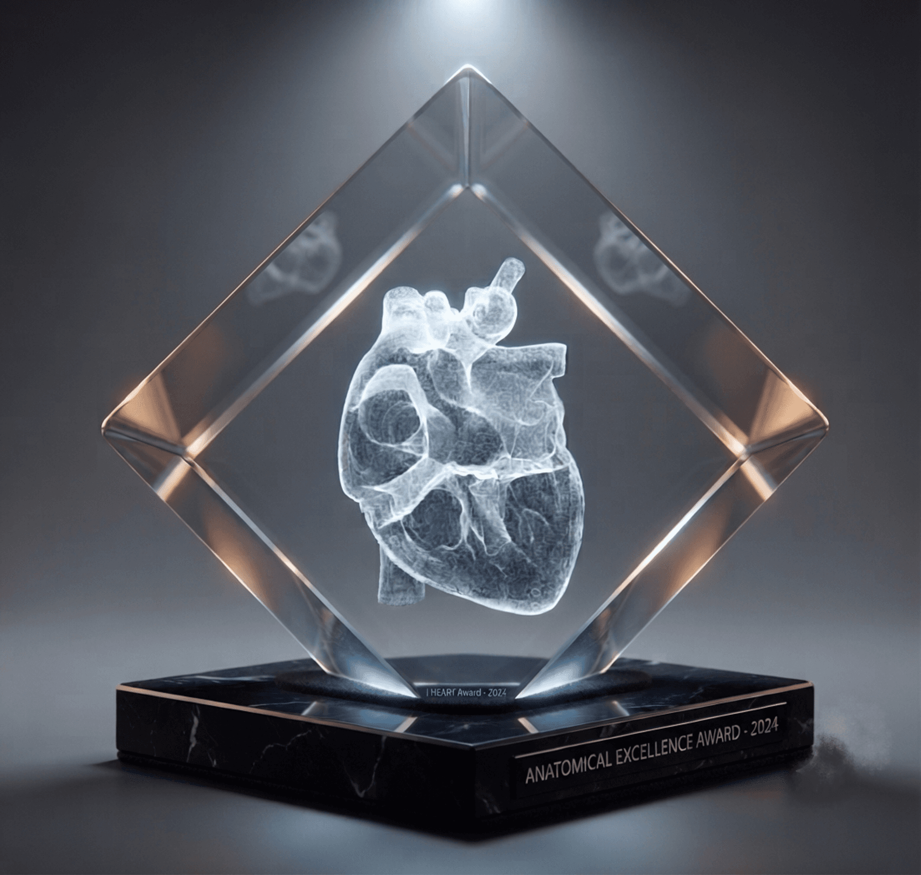 3D Crystal crystal award 11