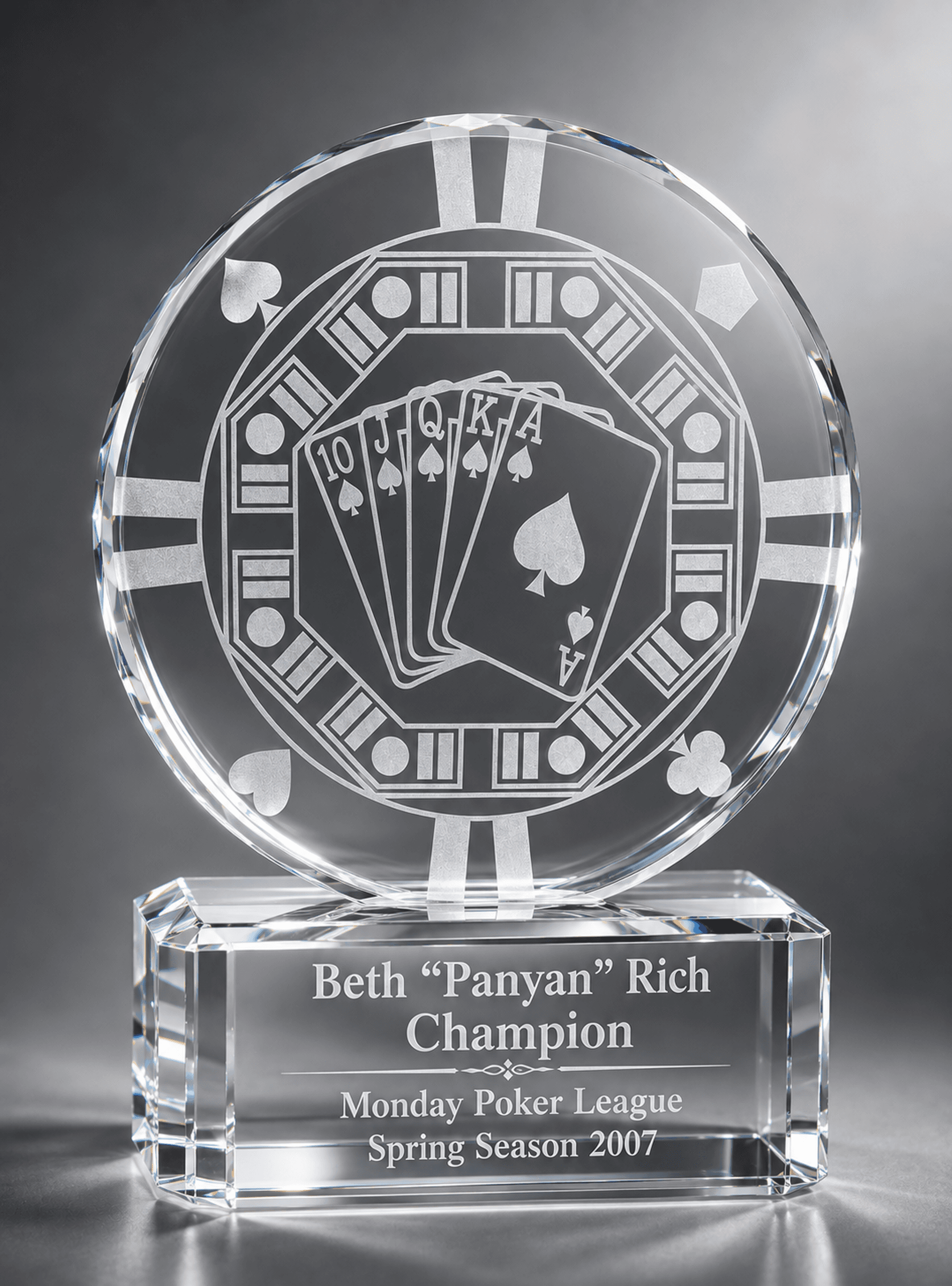 Casino crystal award 18