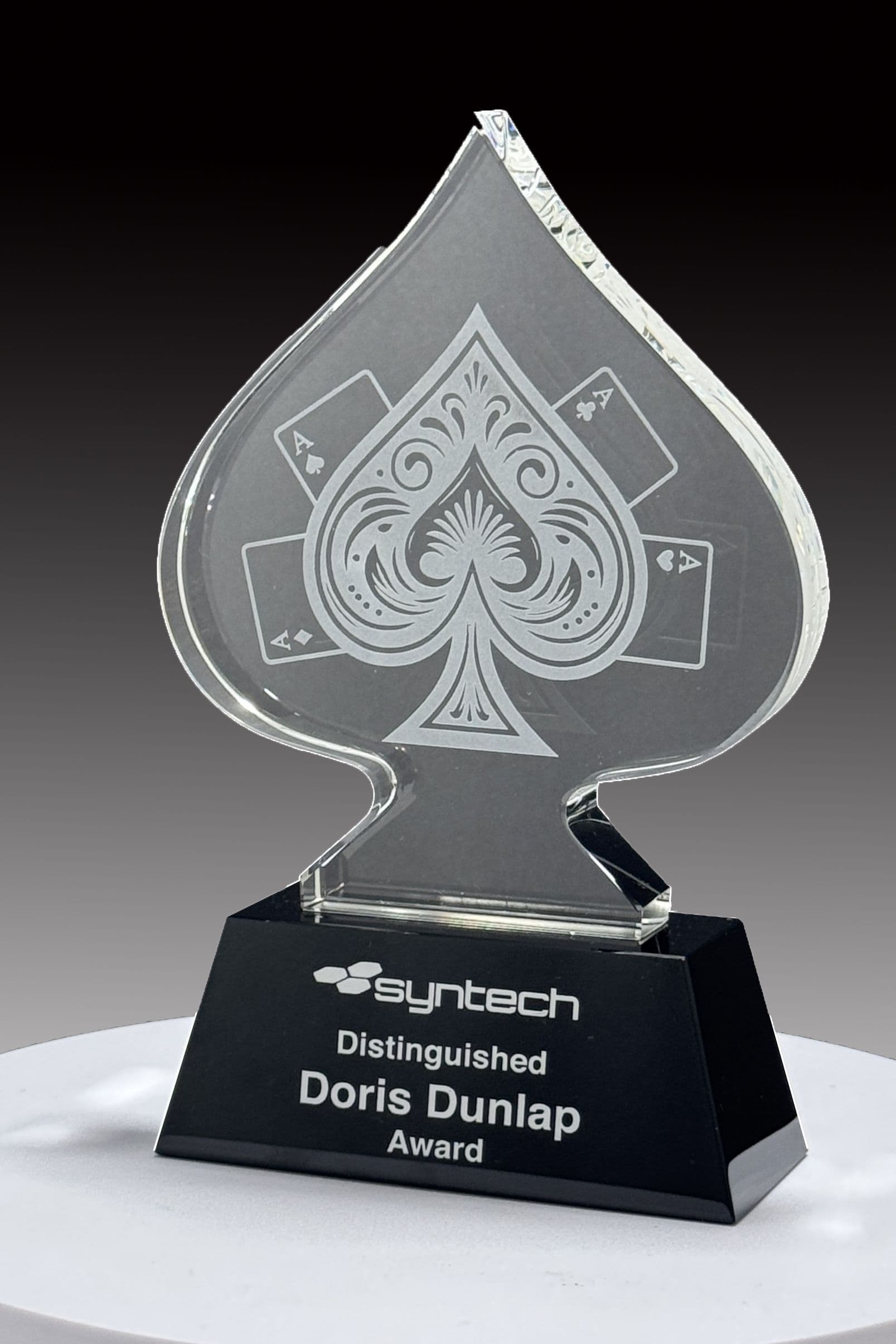 Casino crystal award 9